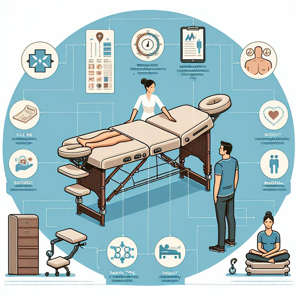 Jak vybrat ideální masážní lehátko