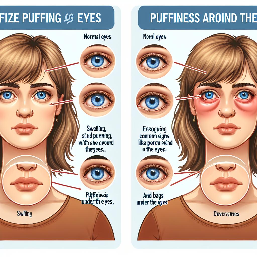 Jak rozpoznat otoky kolem očí