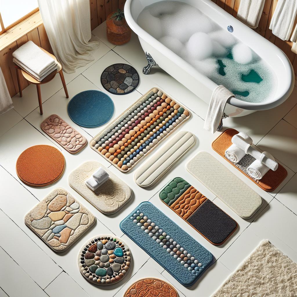 Nejlepší masážní podložky do vany