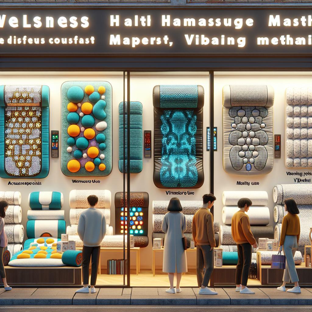 Kde koupit zdravotní masážní podložky